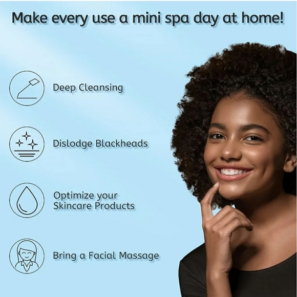 Skin Scrubber Face Spatula Pore Cleaner Blackhead Remover - Picture 5 of 6